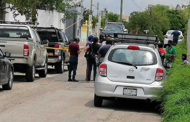 En mayo del 2020, en la colonia Plantel México Poniente, mataron a un velador a golpes