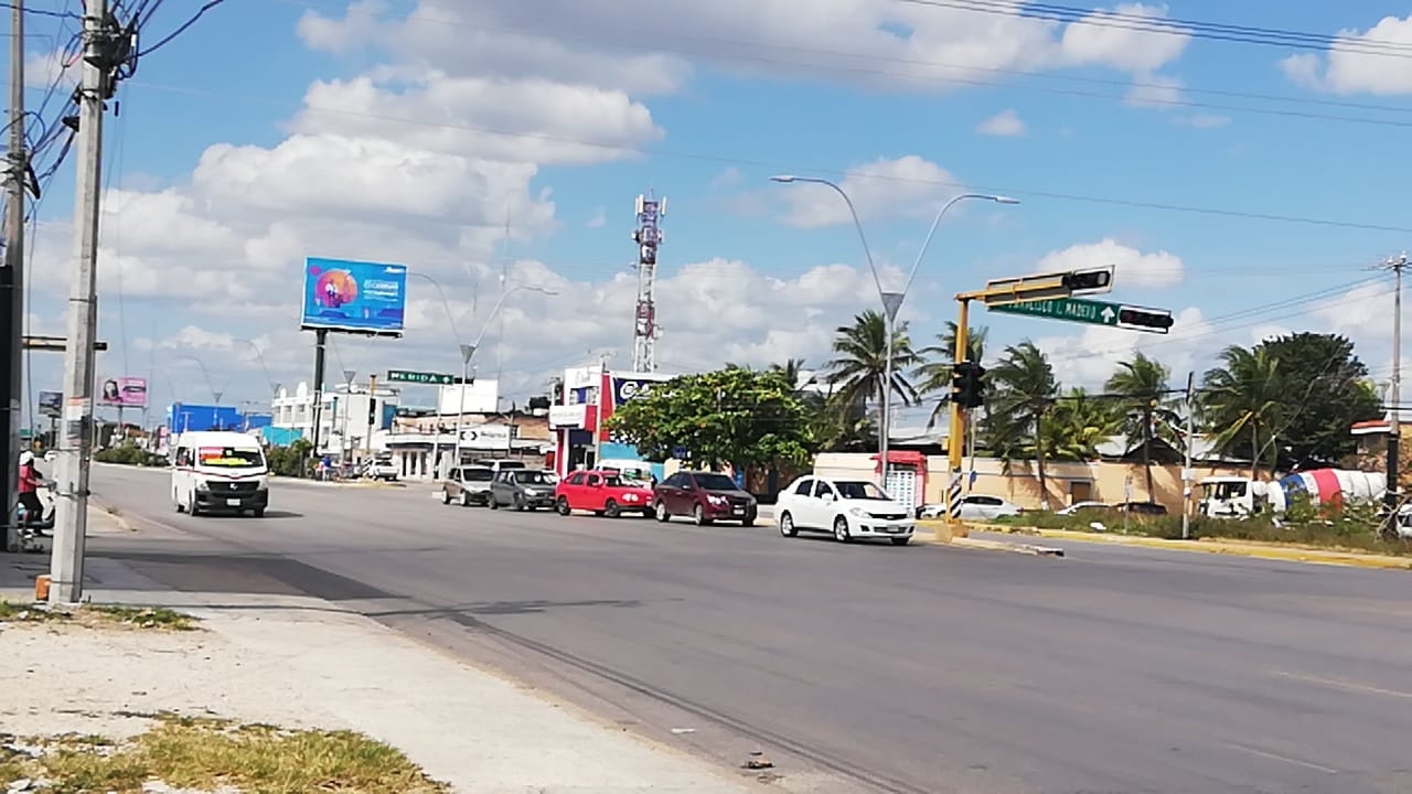 Las avenidas lucen así este lunes