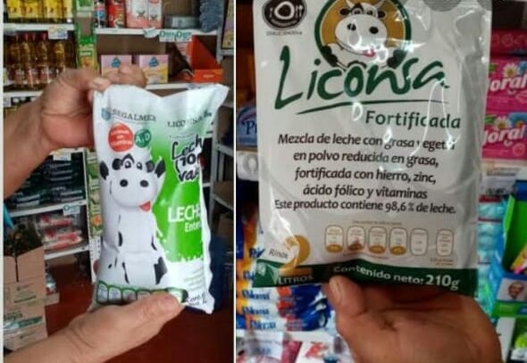 Muchas madres de la localidad depende de esta producto para alimentar a sus hijos