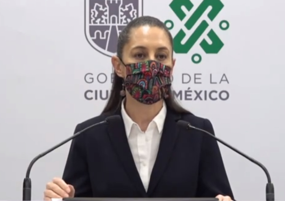 Claudia Sheinbaum durante conferencia de prensa