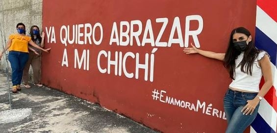 Estos son los muros que 'enamoran' a  transeúntes en Mérida