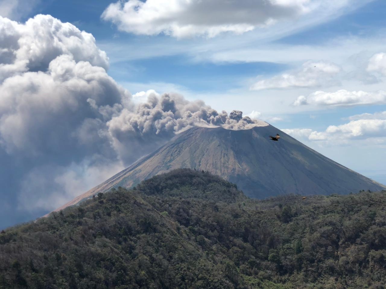 En Nicaragua, Volcán San Cristóbal registra fuerte actividad