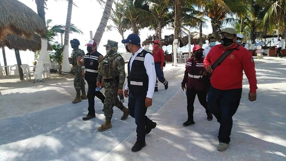 Inician operativo de vigilancia de playas en Mahahual