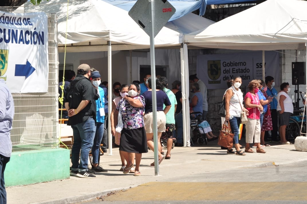 Aplicarán vacuna anticovid a personas de 50 a 59 años en 13 municipios de Yucatán