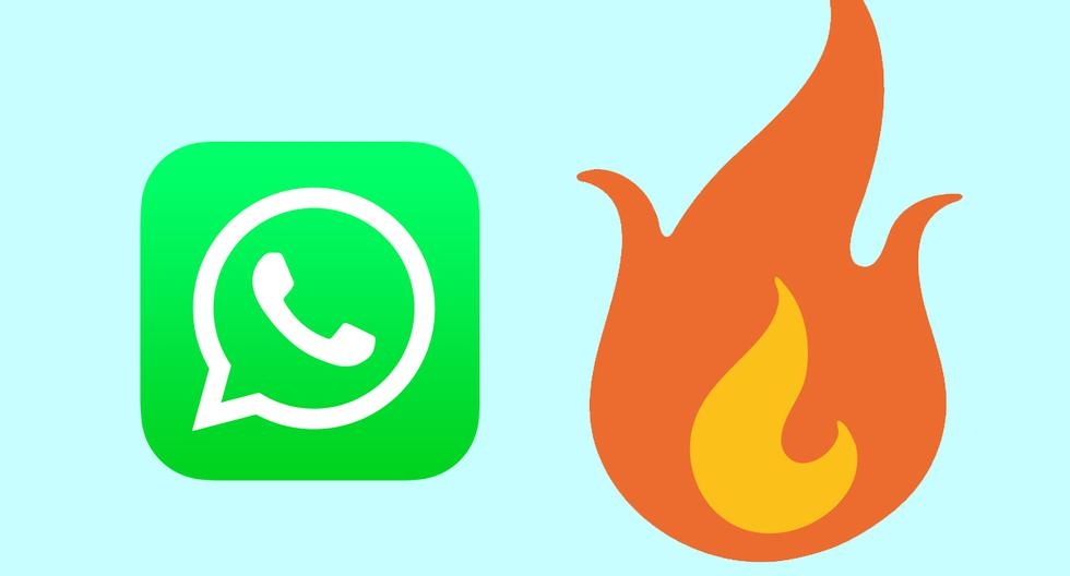 WhatsApp: Significado del emoji de fuego