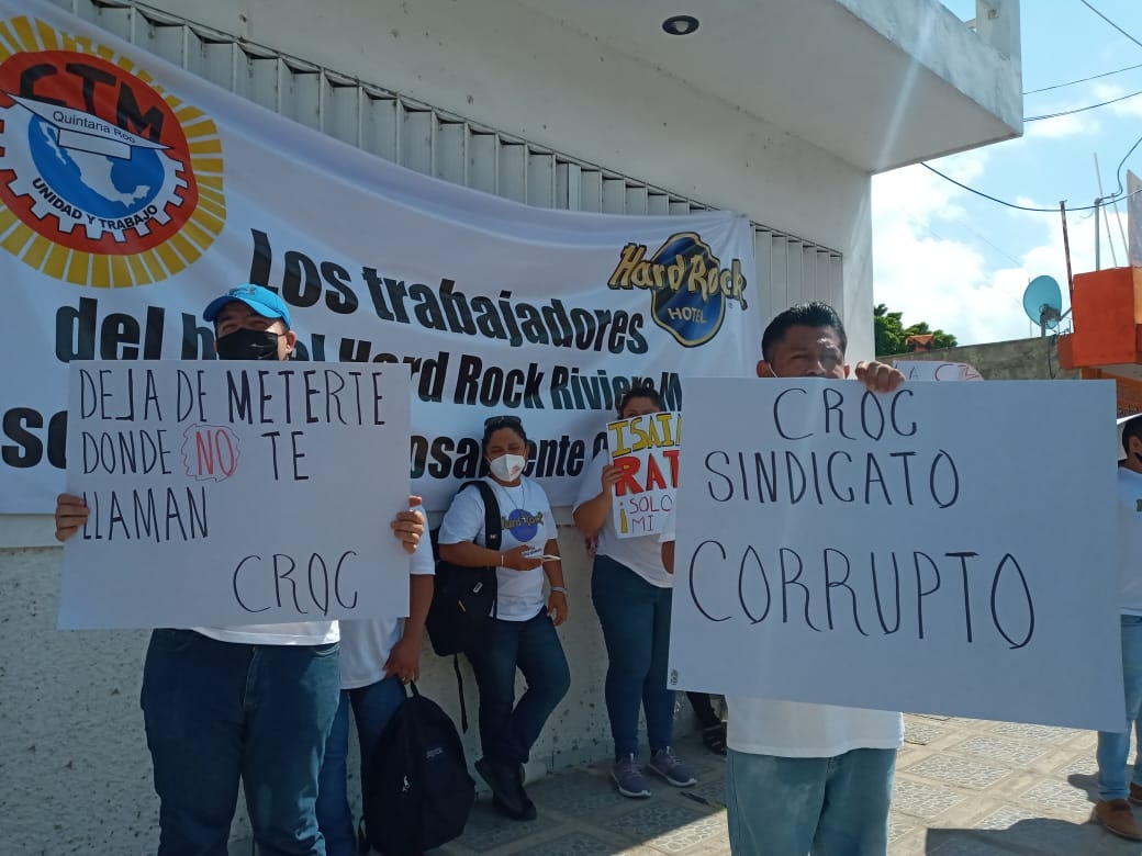 CTM denuncia a la CROC por conflicto laboral en hoteles de la Riviera Maya y Cancún