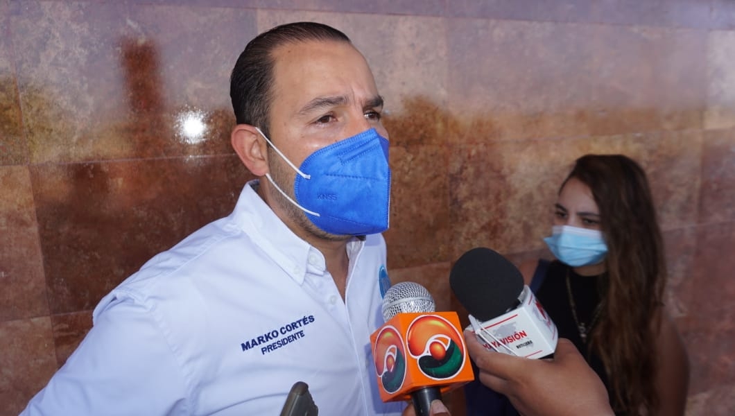 Marko Cortés pide a Layda Sansores debatir con sus adversarios en Campeche