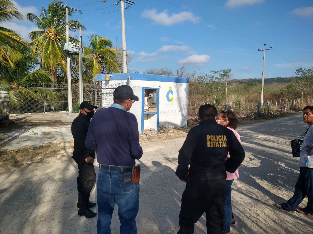 Roban bombas de agua en el pozo 5 de Santa Rosa en Campeche