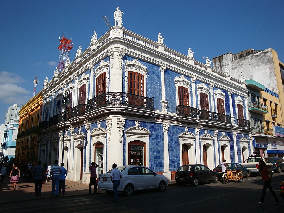 La Casa de los Azulejos, en Villahermosa, Tabasco