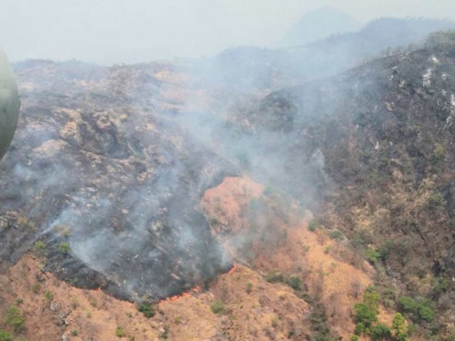 Incendio en Cañón del Sumidero