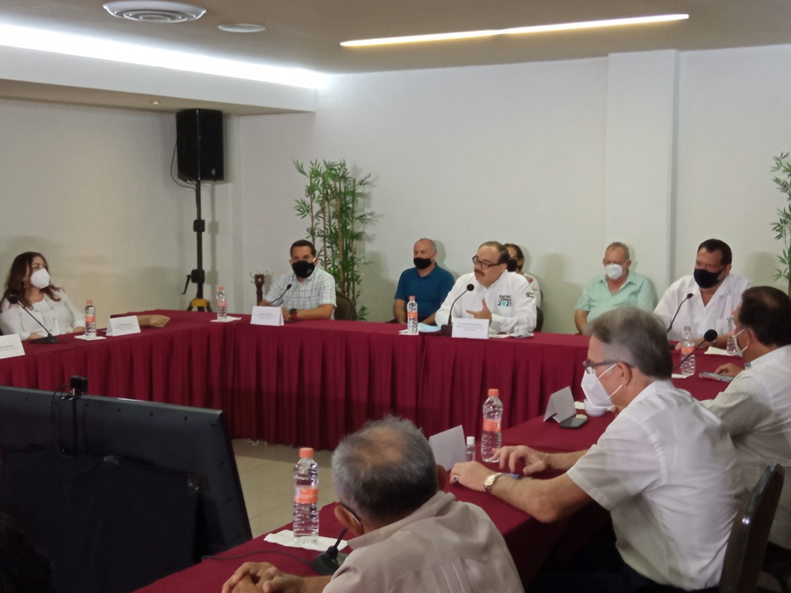 Ramírez Marín  sostiene reunión con empresarios en Mérida: EN VIVO