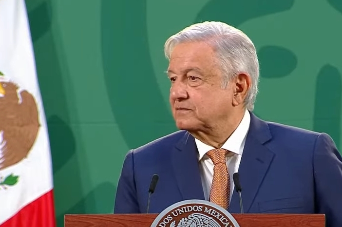 AMLO, durante su conferencia de prensa