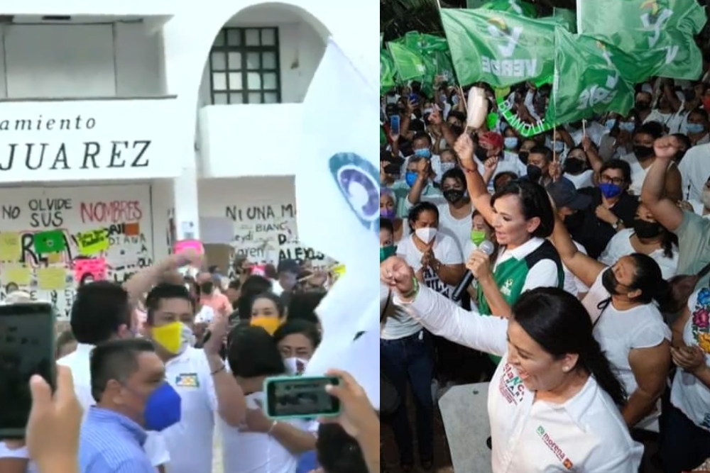 Quintana Roo: Denuncian a candidatos que incumplen protocolos contra COVID-19