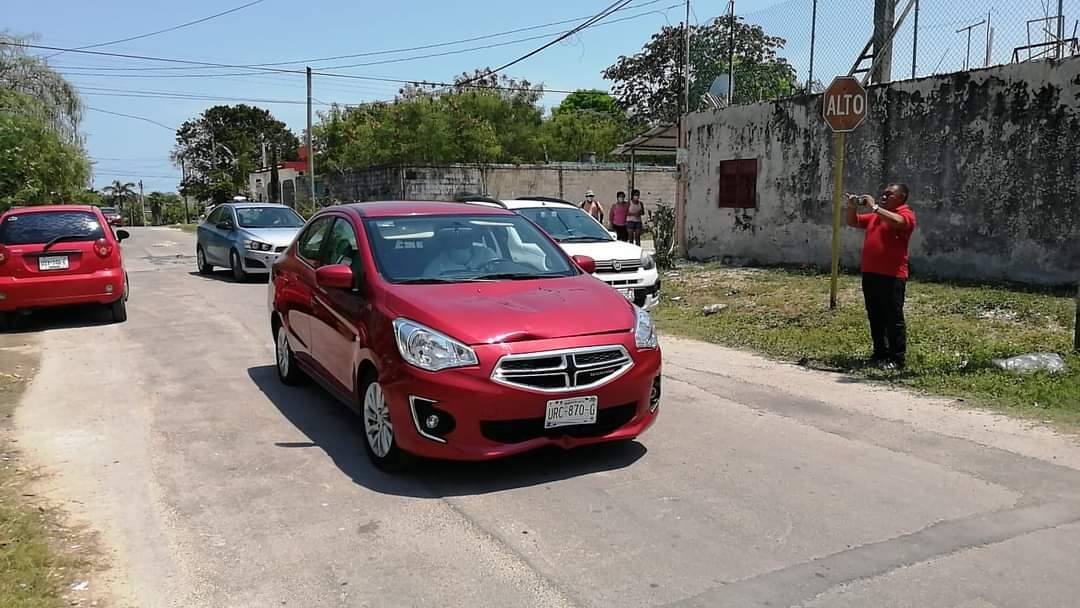 También arribaron elementos de la Policía Ministerial, quienes acompañaron a la mujer hasta la FGE para que rinda su declaración