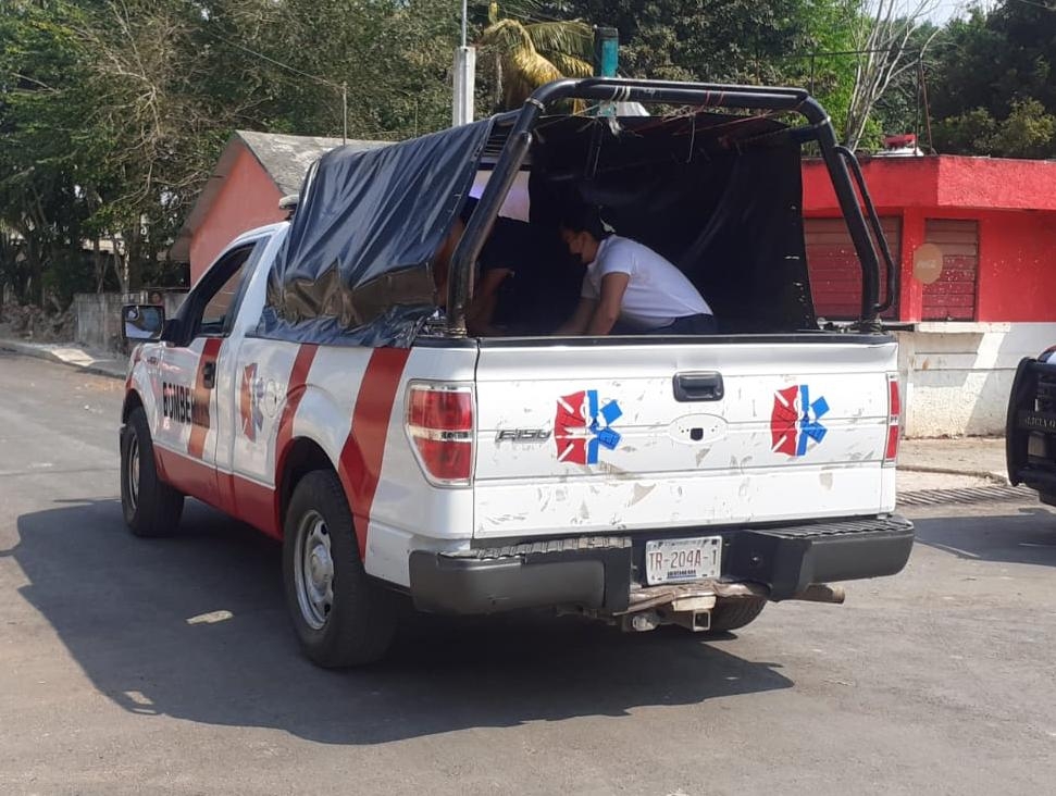 Los hechos ocurrieron poco después del 3:30 de la tarde de este lunes en un domicilio localizado sobre la calle Huay Max con Francisco May, en la colonia Myab