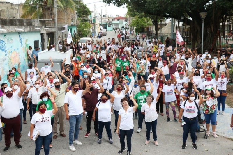Elecciones 2021 Quintana Roo: Candidatos incumplen protocolos sanitarios