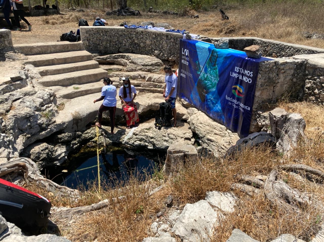 Detectan partículas cancerígenas y fecales en cenotes de Yucatán