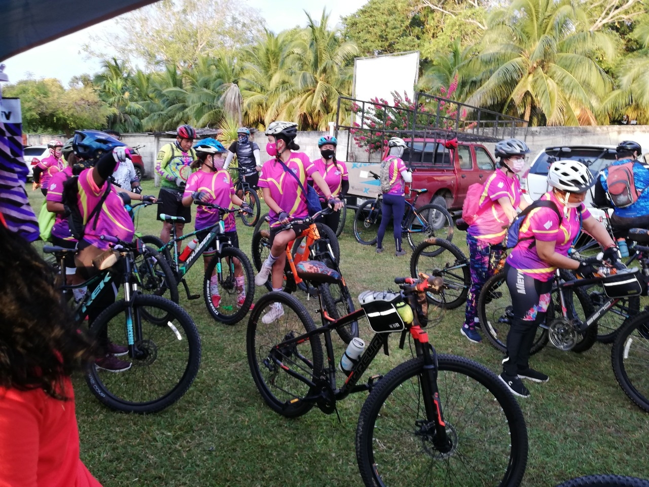 La competencia de ciclismo sirve para promoción del sur de Q.Roo