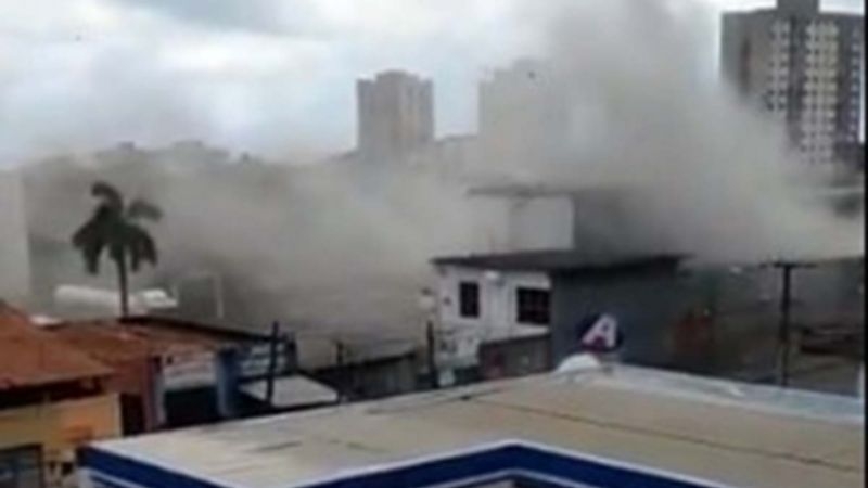 La planta a la distribución de oxigeno para los hospitales de la con pacientes de COVID-19