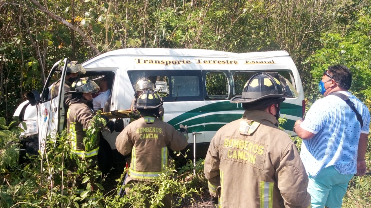 Choque deja saldo de 9 lesionados en Cancún