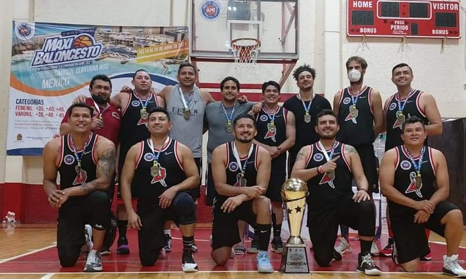 Bucaneros de Yucatán se quedan con el Torneo Maxi Basquetbol