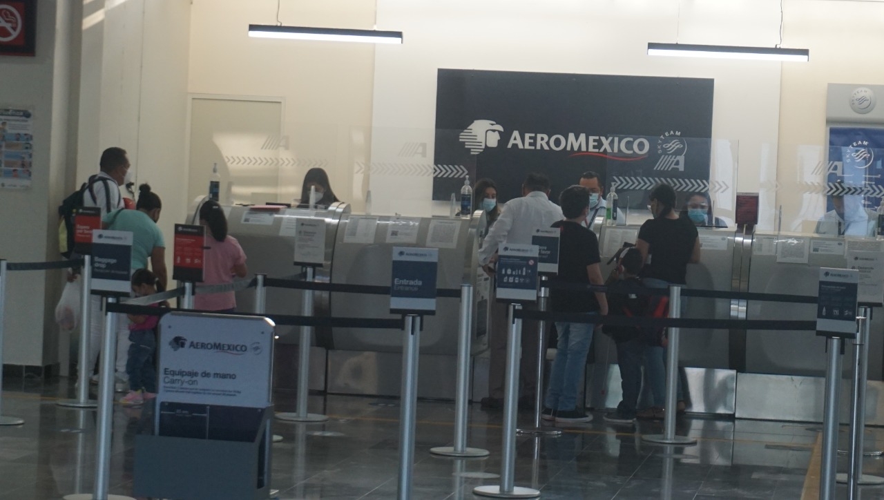 Aeroméxico cancela vuelos en Campeche