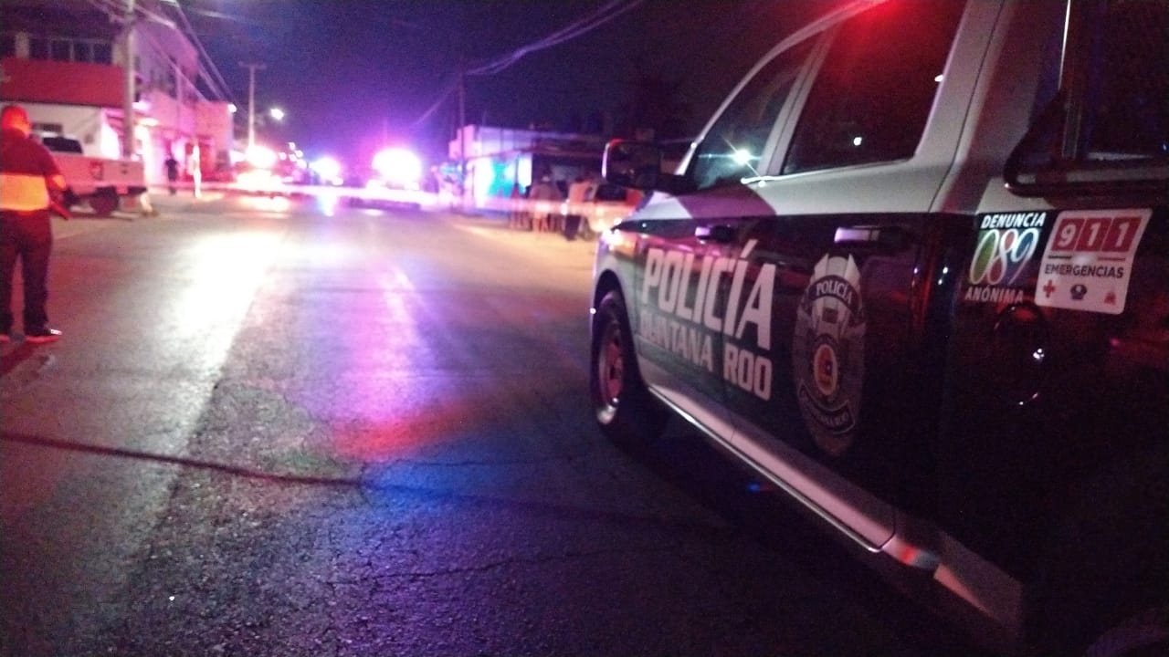 Los responsables han sido buscados por las inmediaciones por elementos de la Policía Quintana Roo