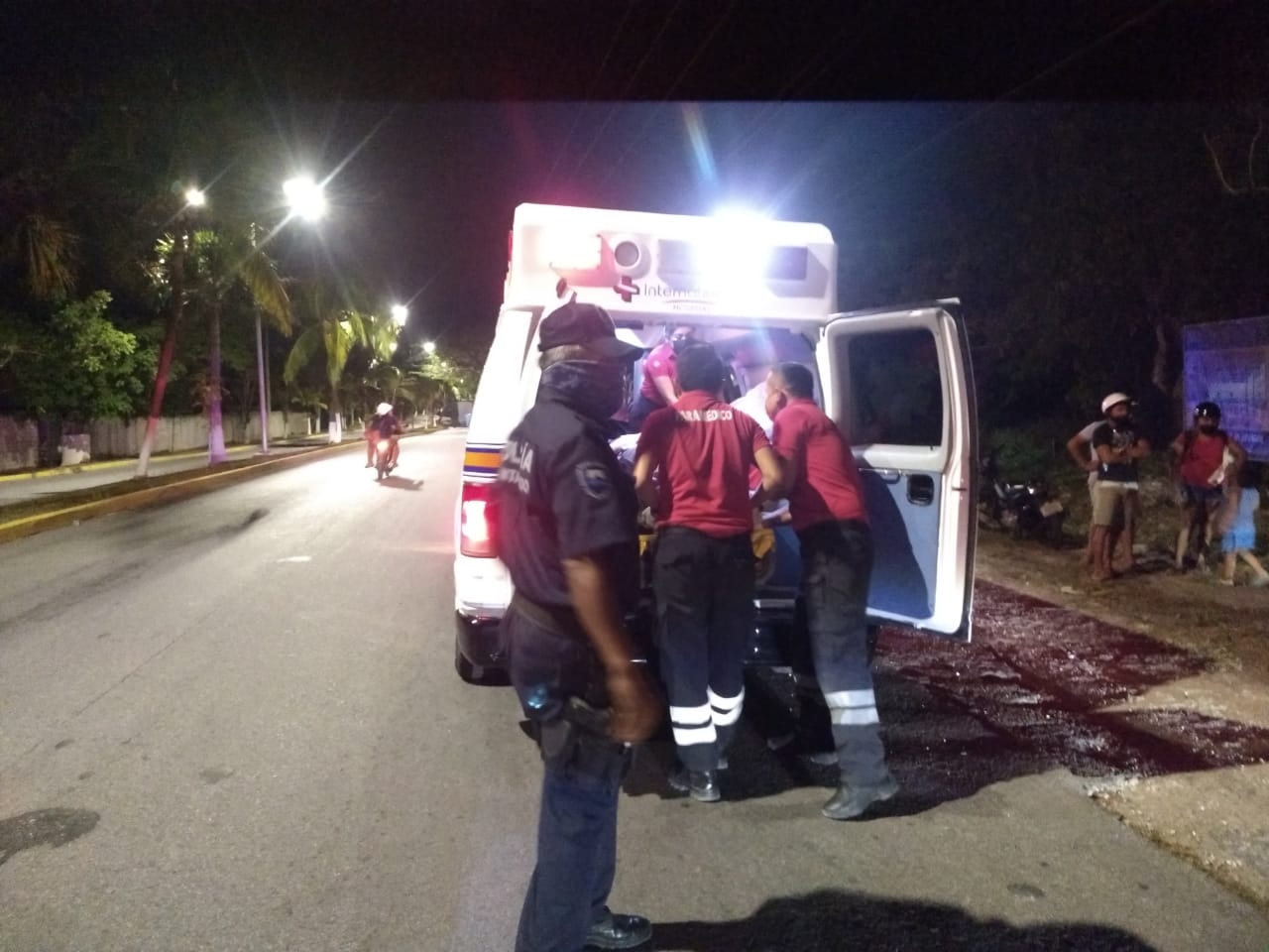 Joven militar termina en el hospital tras accidente en bicicleta en Cozumel