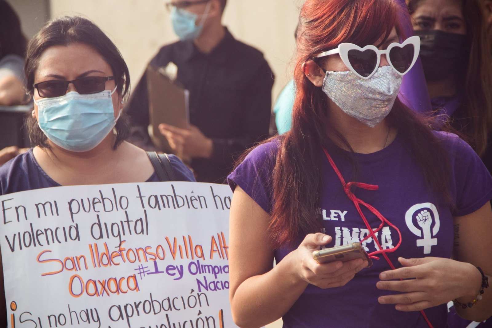 Feministas logran discusión de la Ley Olimpia en la Cámara de Diputados