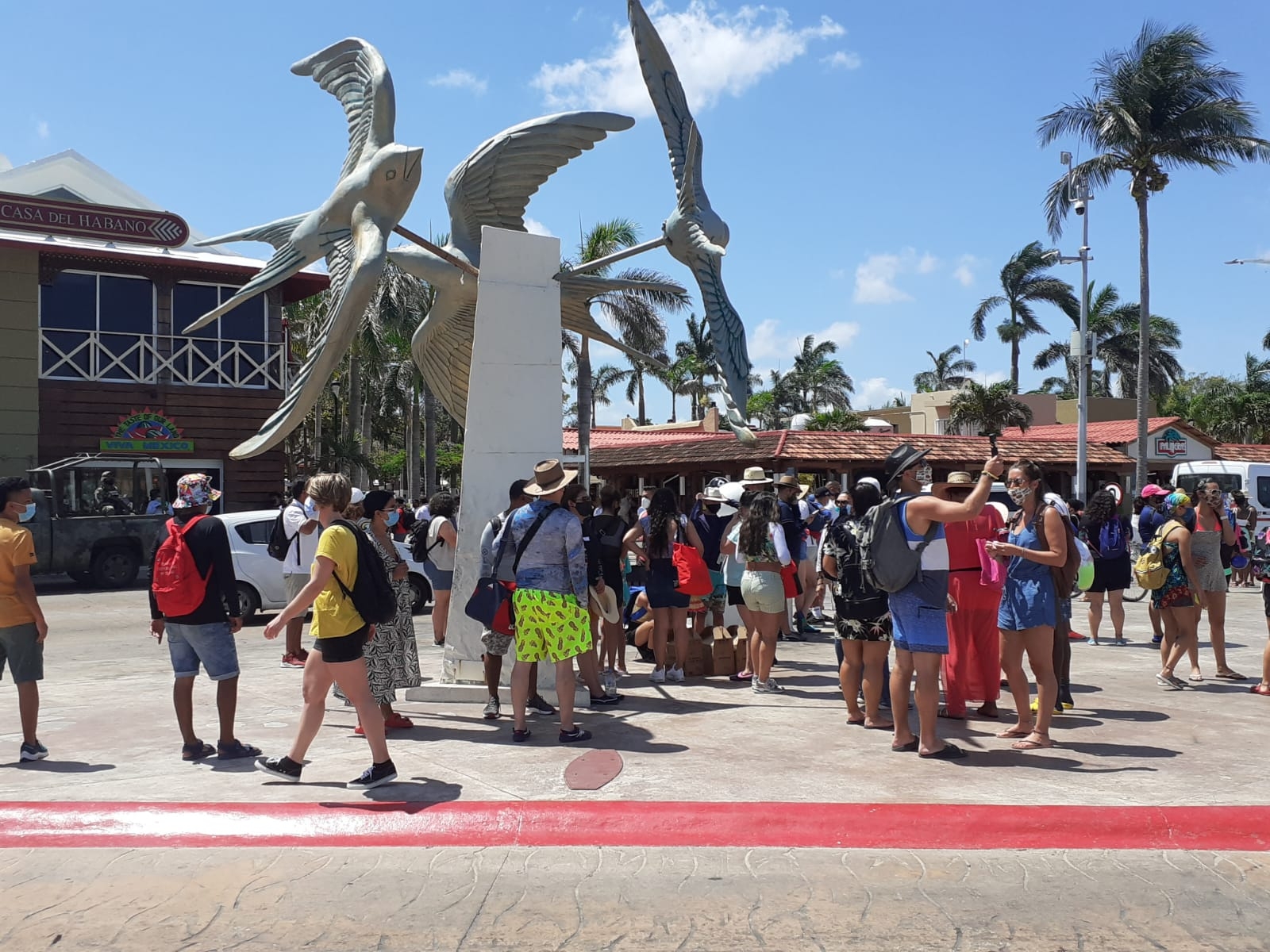 Clima soleado beneficia al arribo de turismo a Cozumel