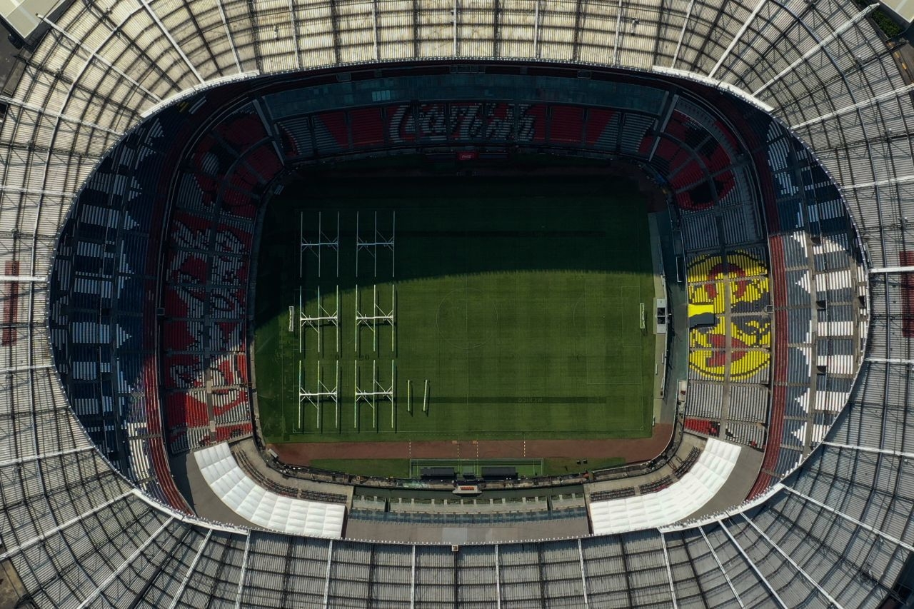 El Estadio Azteca es la casa del América y el Cruz Azul