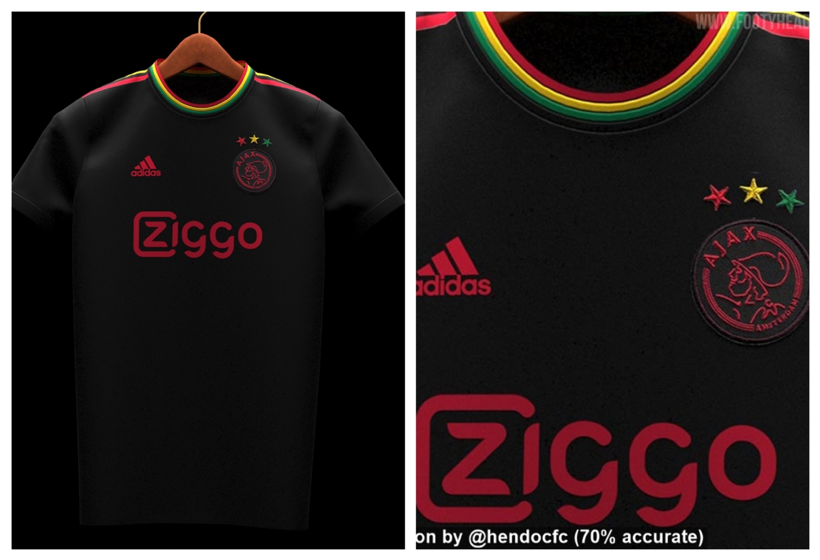 Uniforme que usaría el Ajax en la próxima temporada