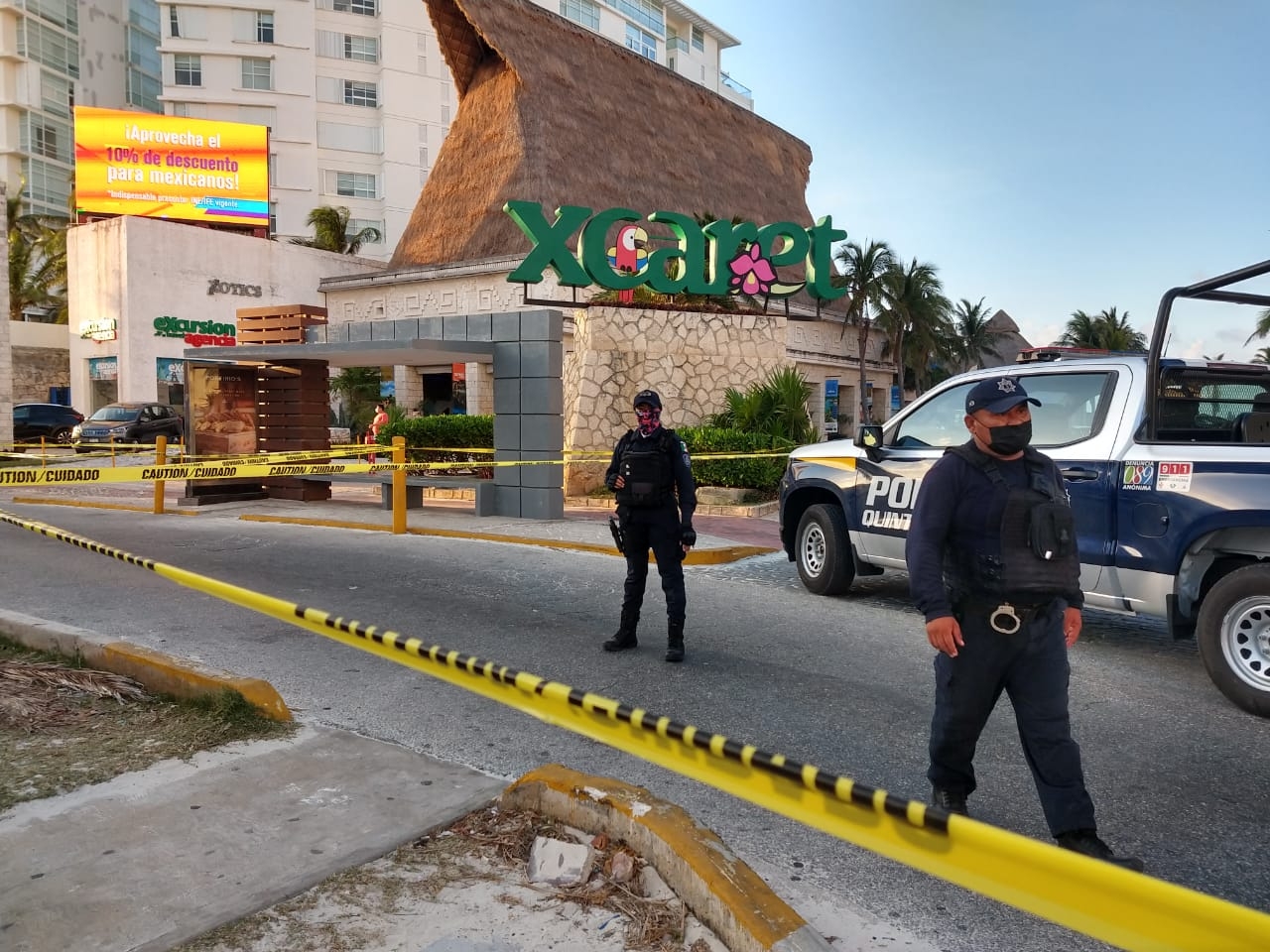 Intento de asesinato deja a un hombre herido en la Zona Hotelera de Cancún