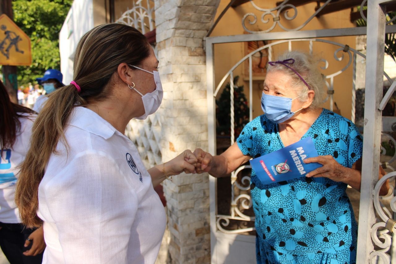 La candidata blanquiazul señaló que su compromiso va más allá de la elección del 6 de junio