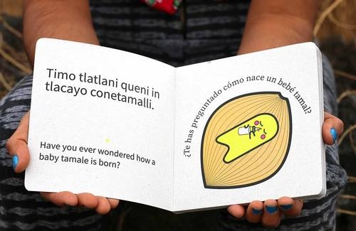 "Baby tamal", el libro trilingüe para niños