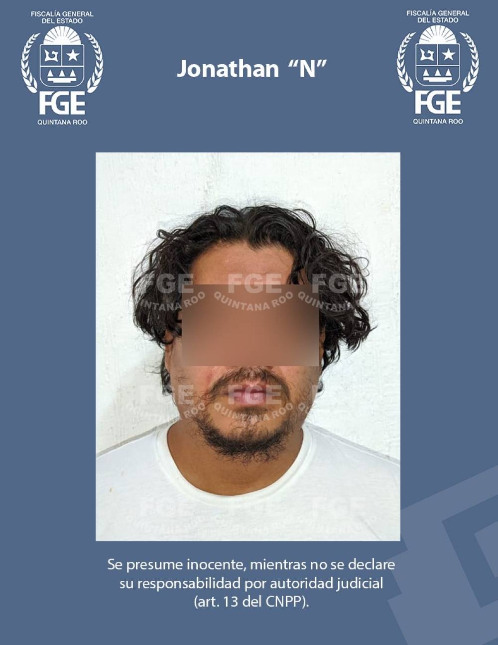 FGE de Quintana Roo captura a sujeto acusado de feminicidio en la región 222 de Cancún