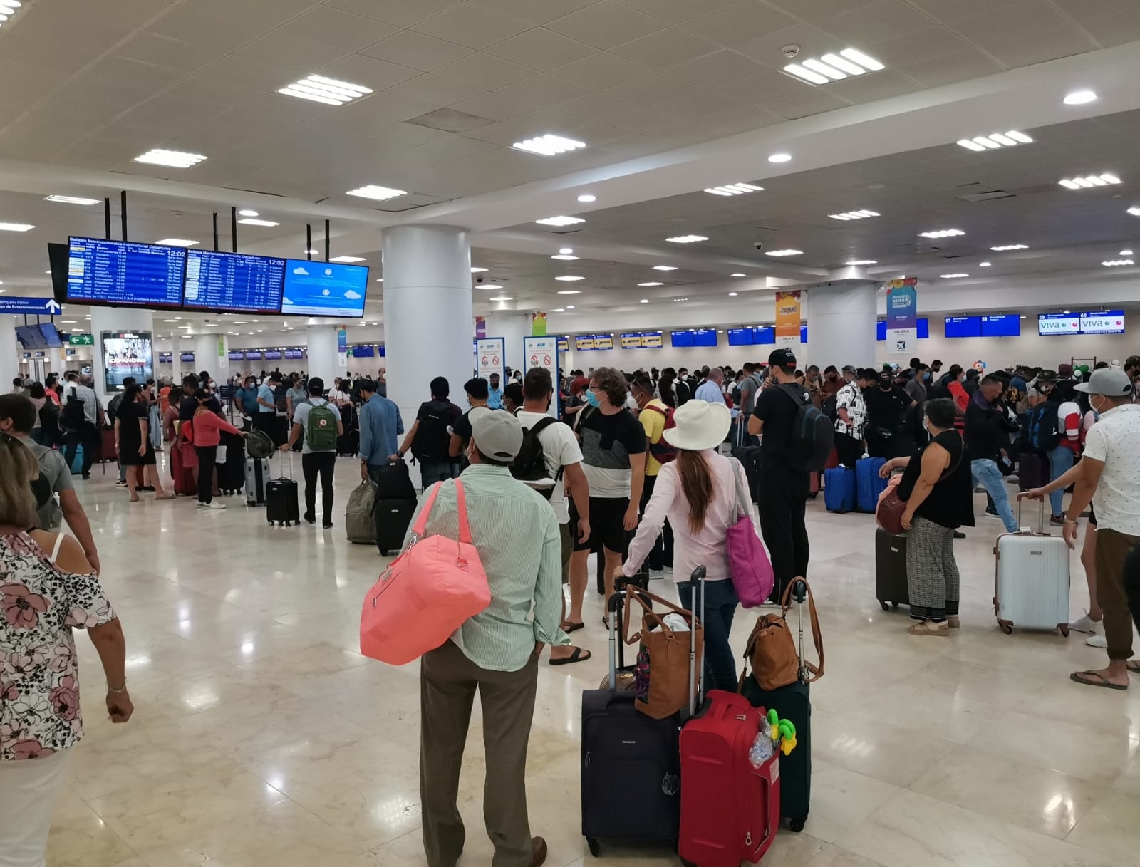 Aeropuerto de Cancún registra 30 días consecutivos con más de 300 vuelos diarios