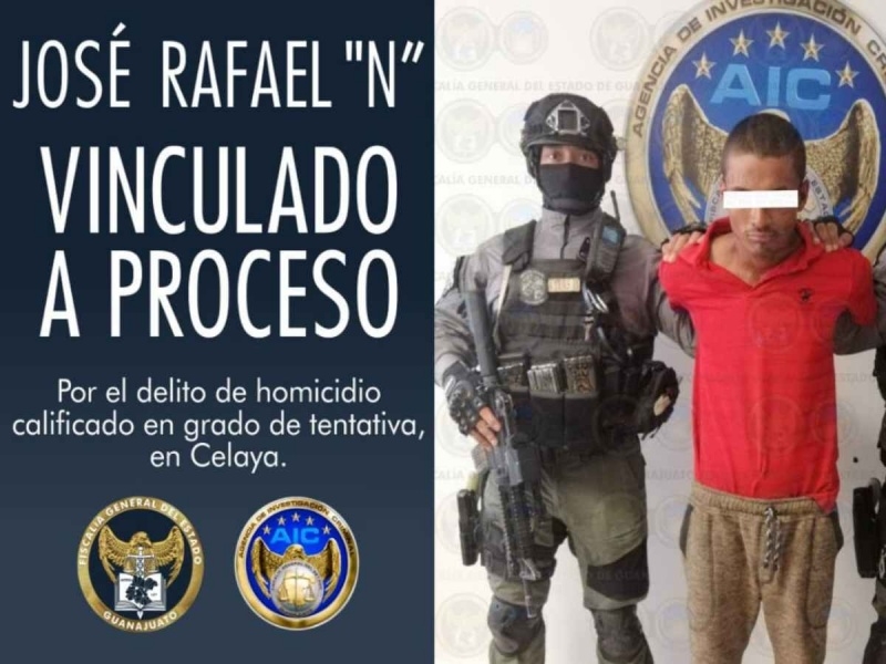 José Rafael "N" fue imputado por delito de homicidio calificado en grado de tentativa