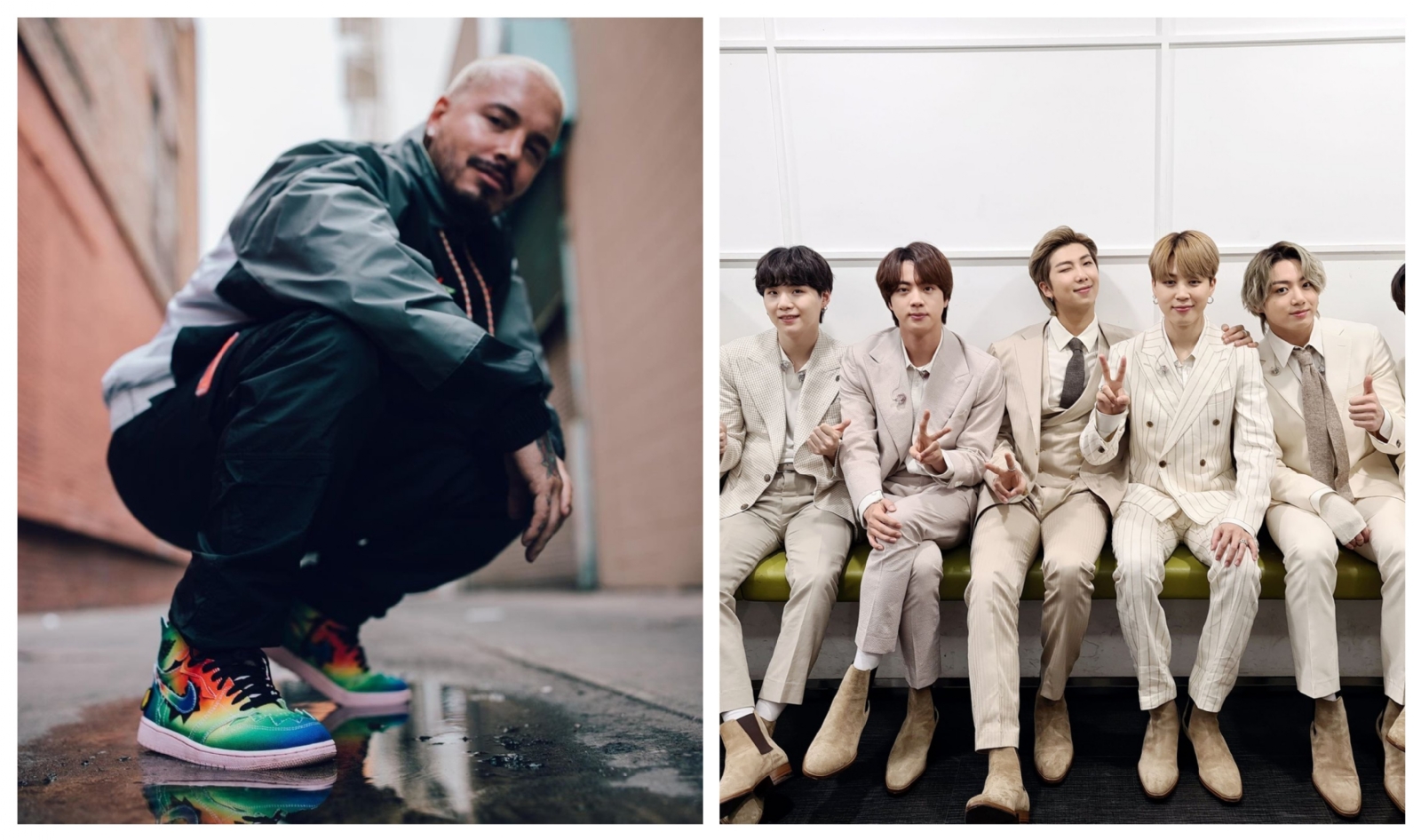 J Balvin manda saludos a BTS y causa furor en redes sociales