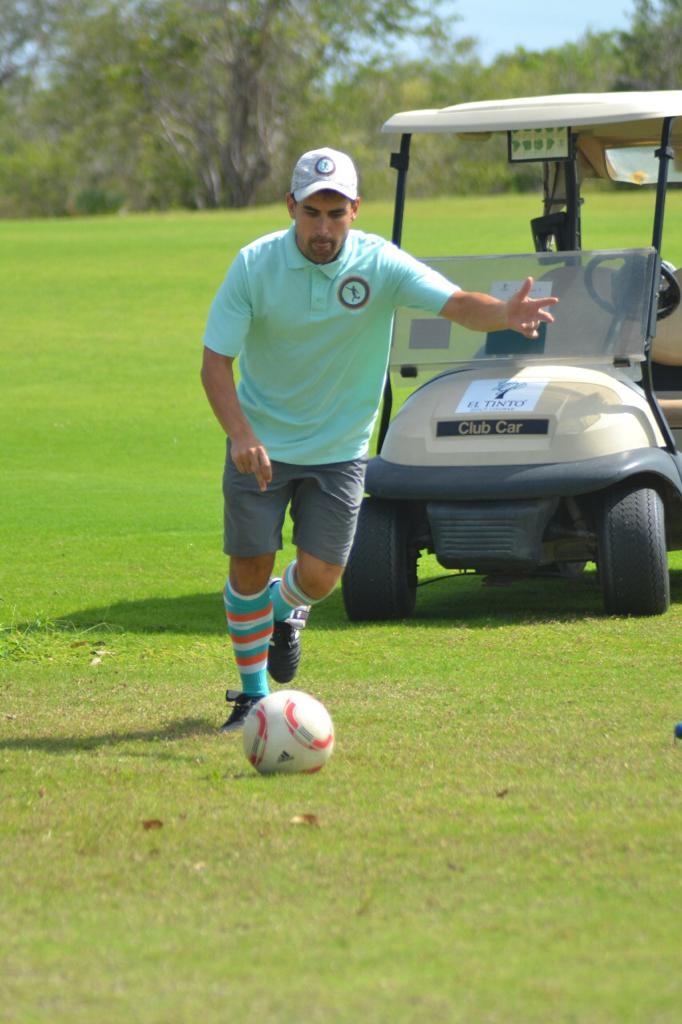 El español Piero Menor se coronó en la Fecha 2 en la Liga de FootGolf Quintana Roo