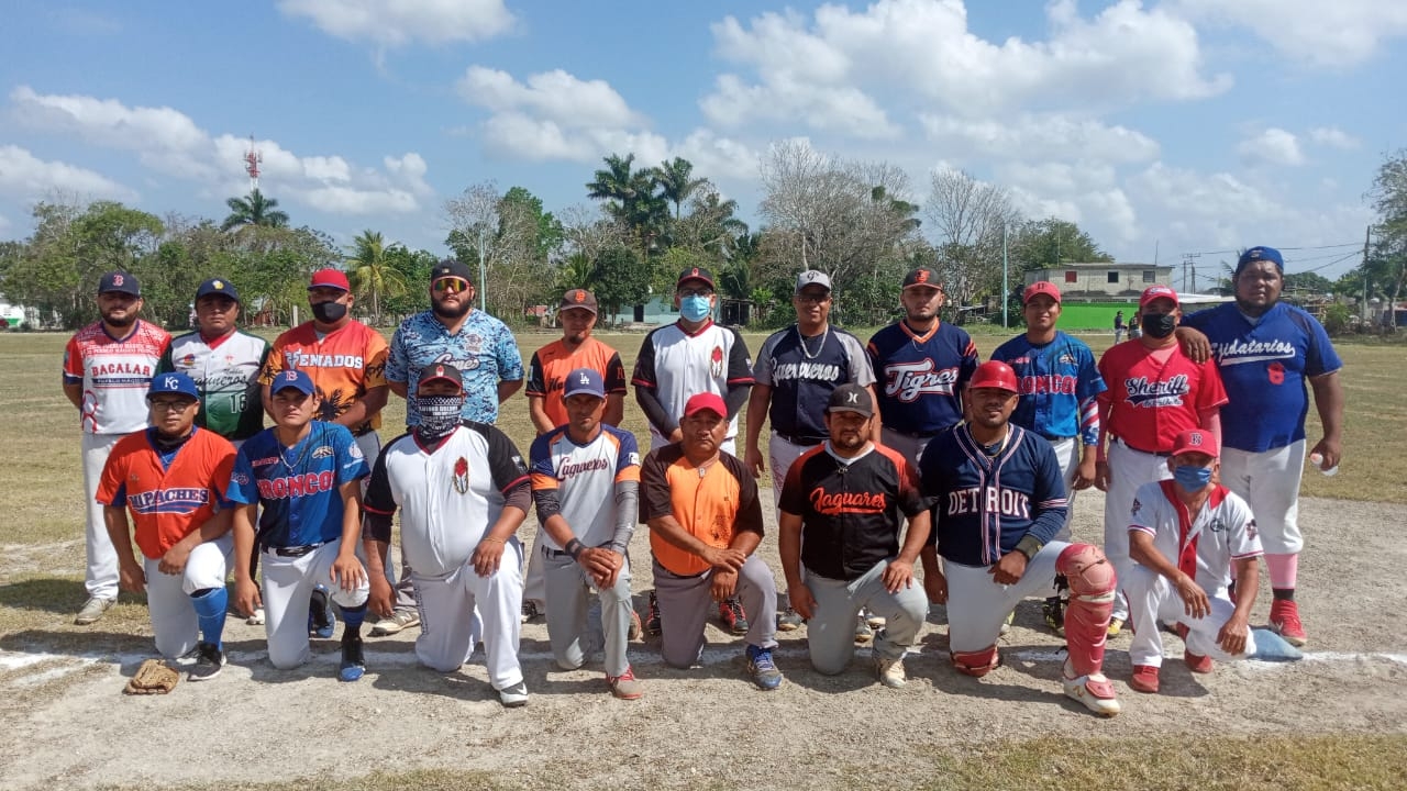 Sheriff de Calderitas campeón del Torneo Relámpago de béisbol en Othón P. Blanco