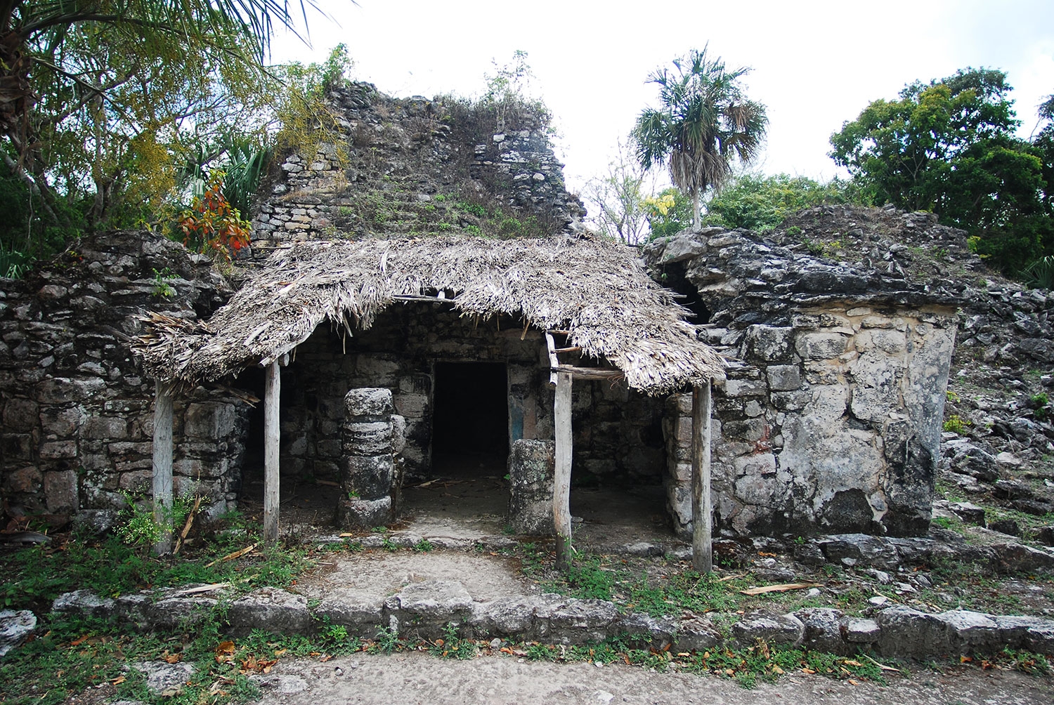 La zona arqueológica de Xel-Ha, puerto maya en Quintana Roo