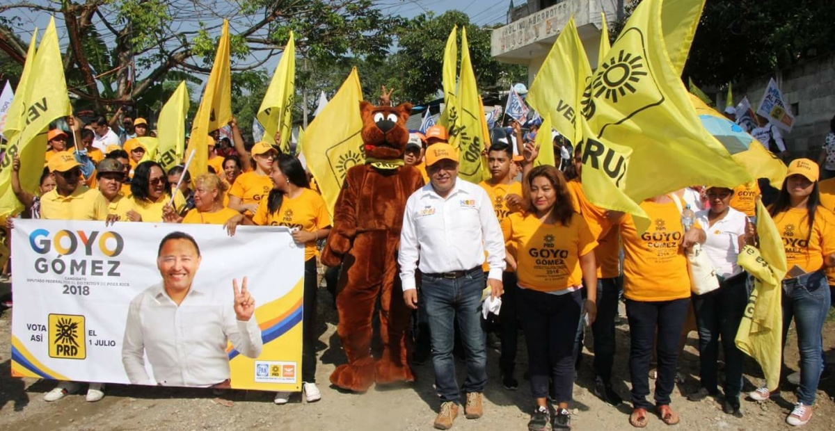 ¿Cómo fue arrestado "Goyo" Gómez candidato del PRD a la alcaldía de Tihuatlán, Veracruz?