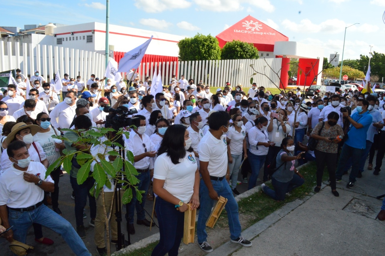 Sindicalizados de la salud exigen mejores condiciones de trabajo en Campeche