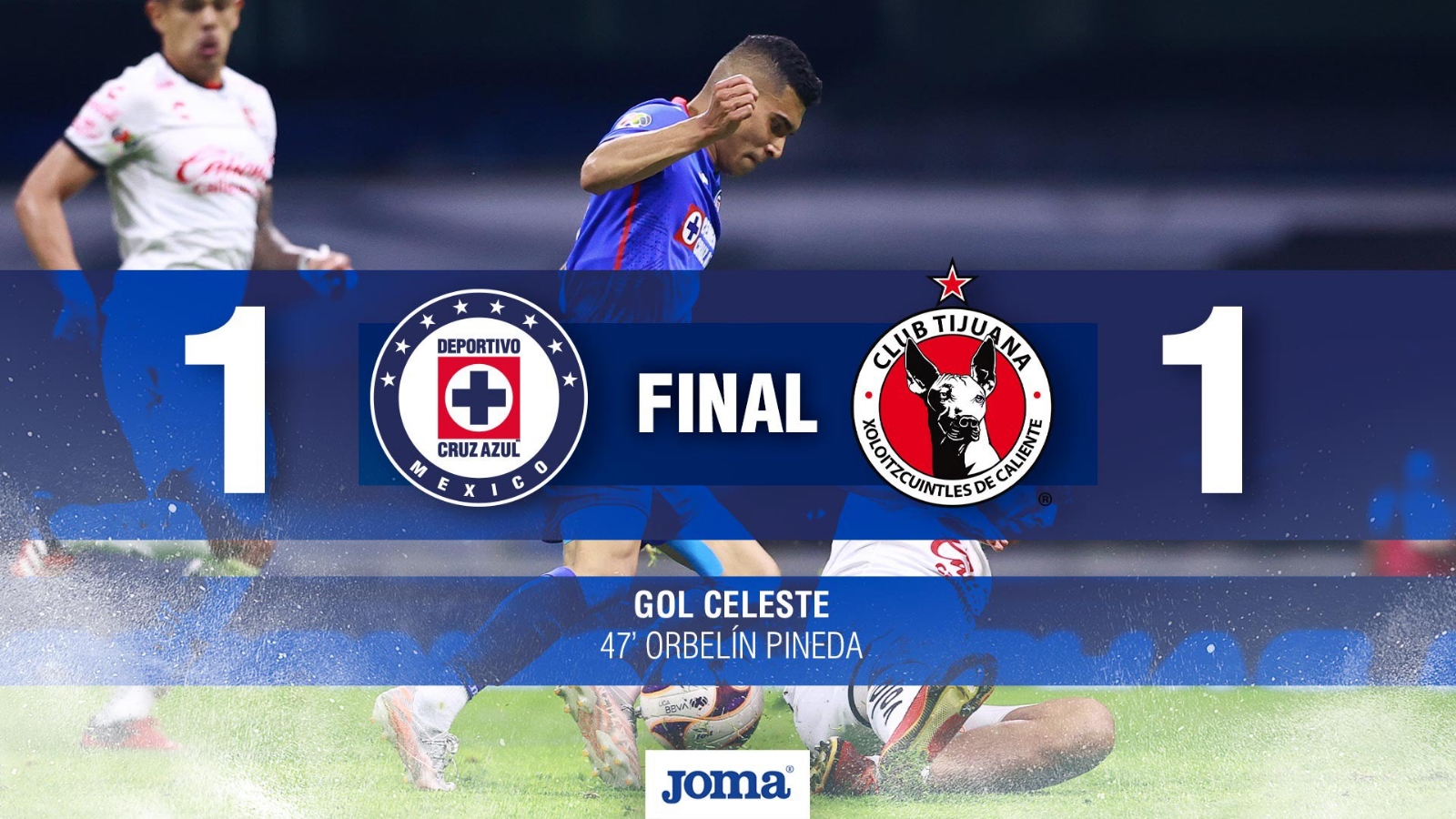 Cruz Azul empata con Tijuana y dejó escapar torneo histórico de puntos