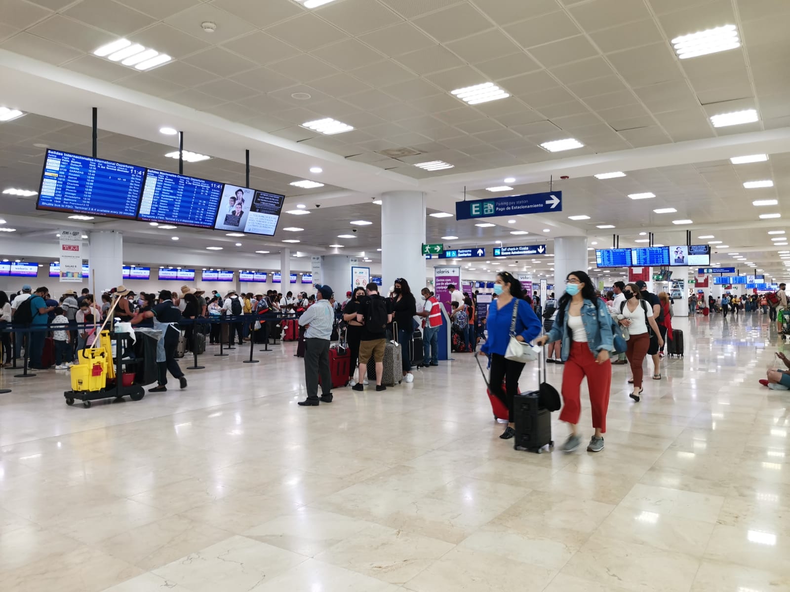 Aeropuerto de Cancún mantiene racha de 300 vuelos diarios por dos meses