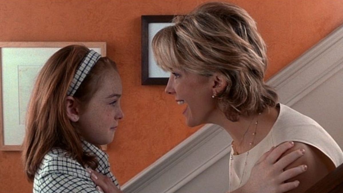 Lindsay Lohan y Natasha Richardson en 'Juego de Gemelas'