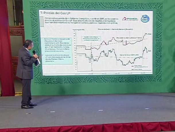 Romero Oropeza explica el incremento en los costos de gas LP