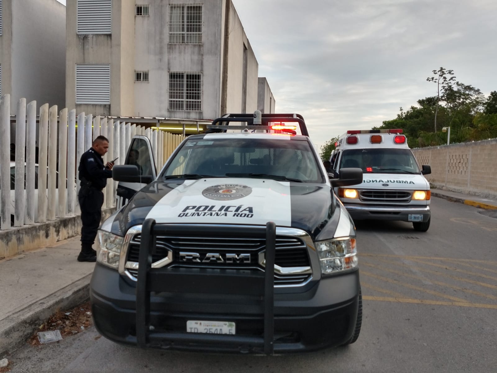 Tras varios disparos, lograron herir a la víctima en el pómulo