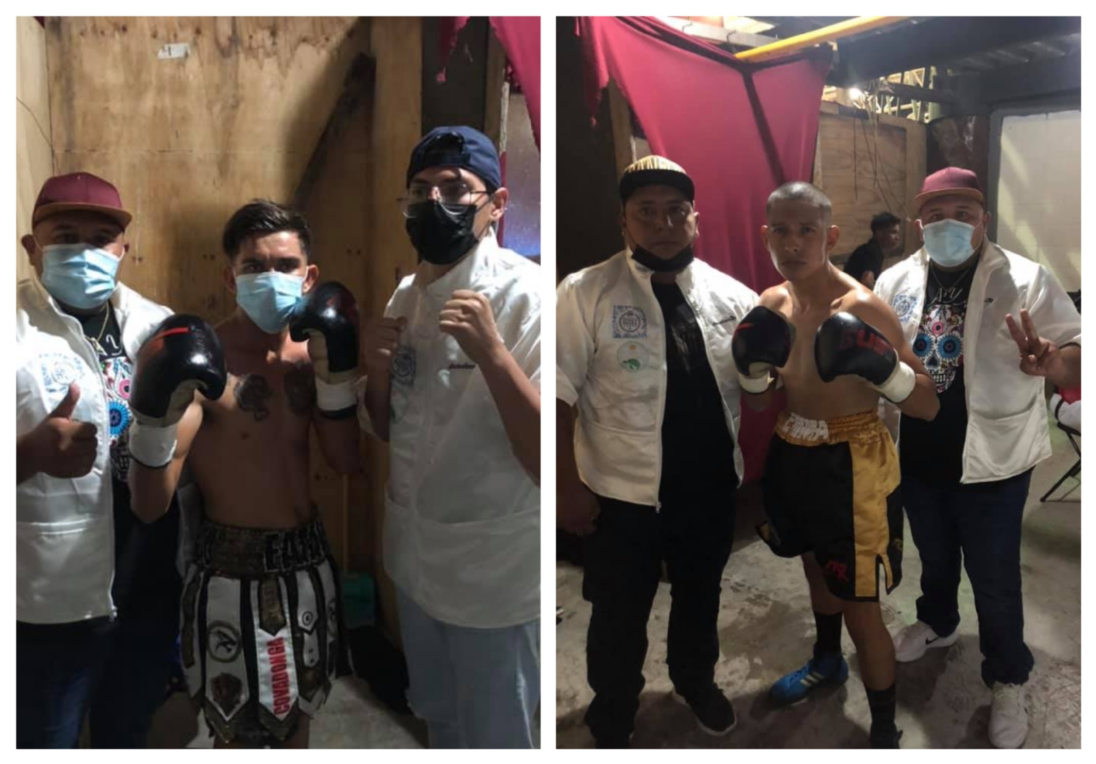 Boxeador chetumaleño triunfa en función internacional en Playa del Carmen